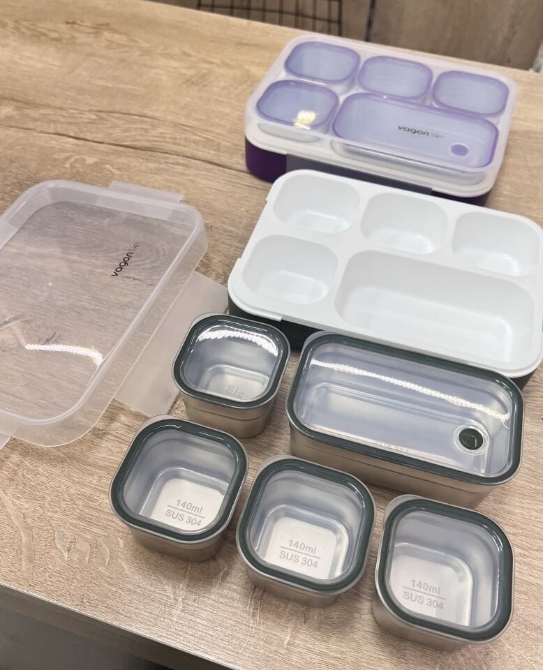 BL-40097 5 BÖLMELİ LUNCHBOX