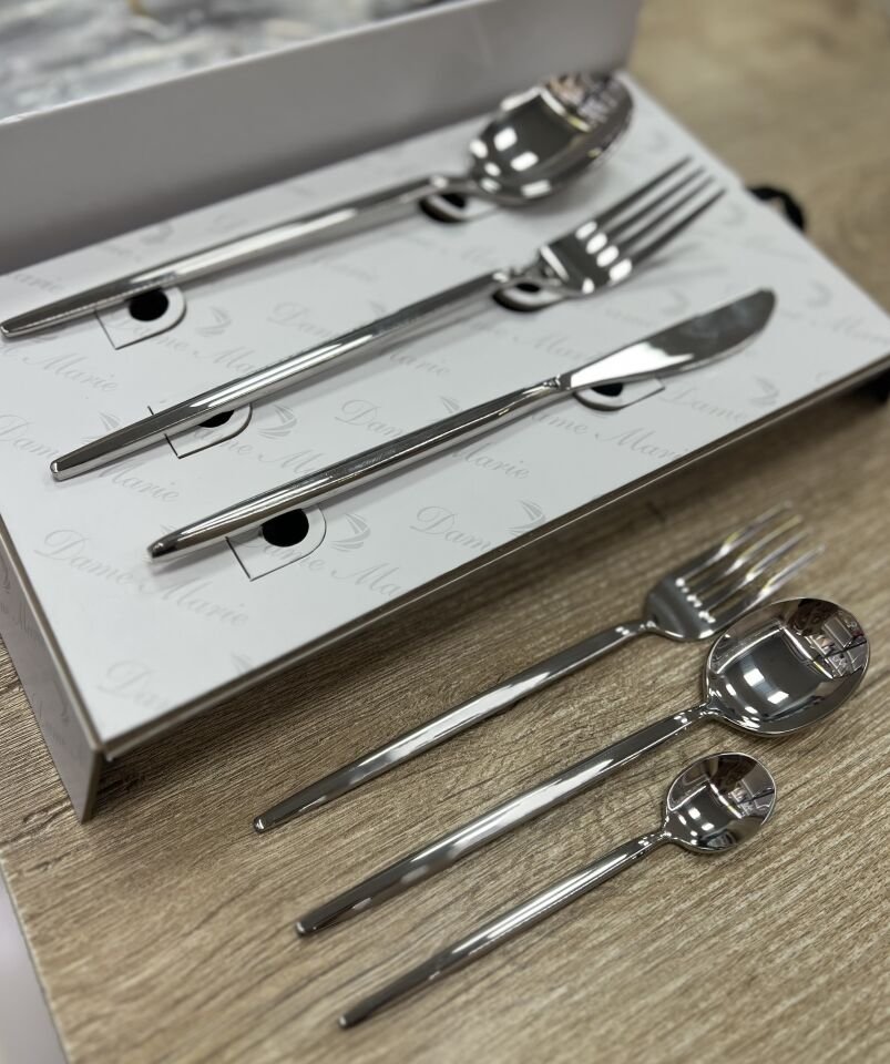 ALMERİA 6mm  36 PRÇ SILVER KÇB