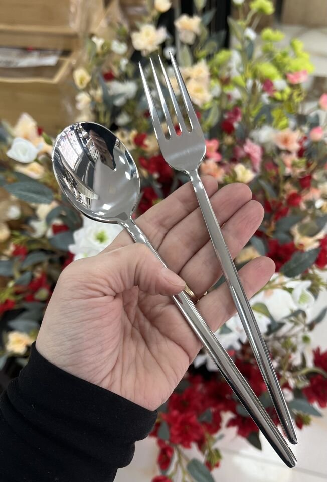ALMERİA 6mm  36 PRÇ SILVER KÇB