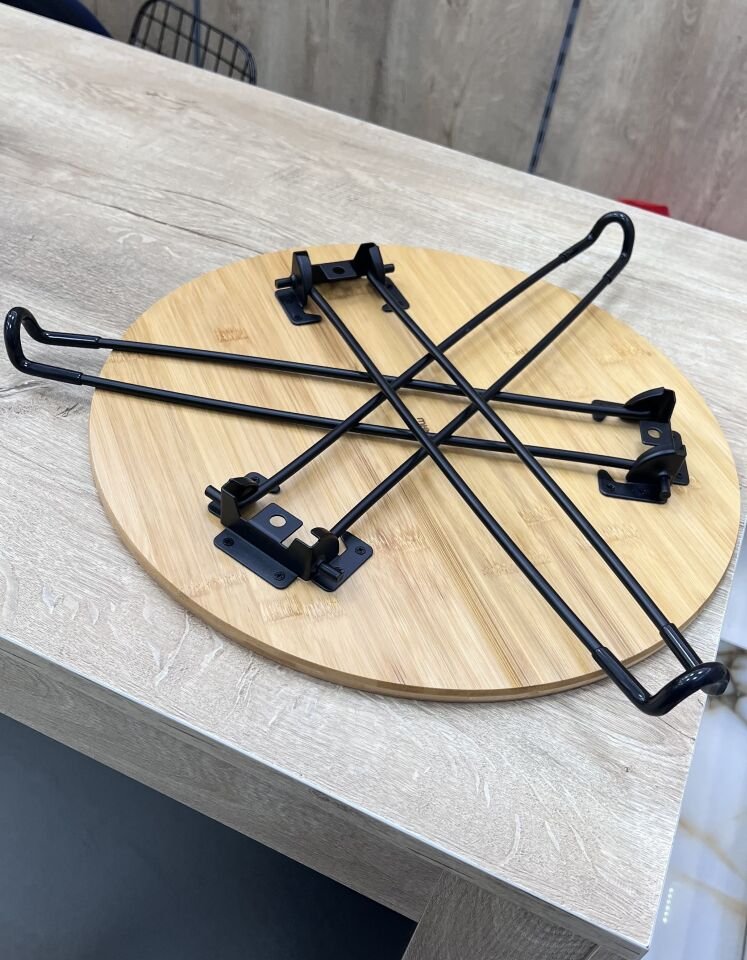 44*47cm Bambu 3 ayaklı Sehpa