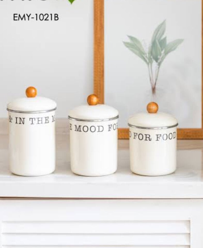 3LÜ EMAYE KAVONOZ SETİ 13/15/17cm