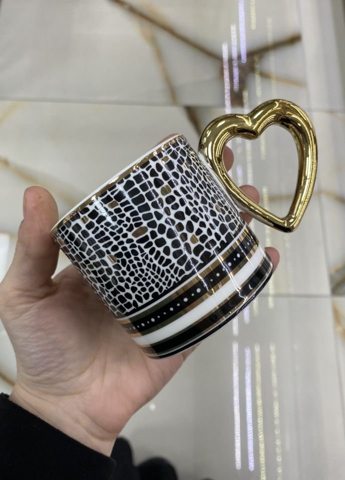 Acar Lüks Kalp Kulplu Kupa