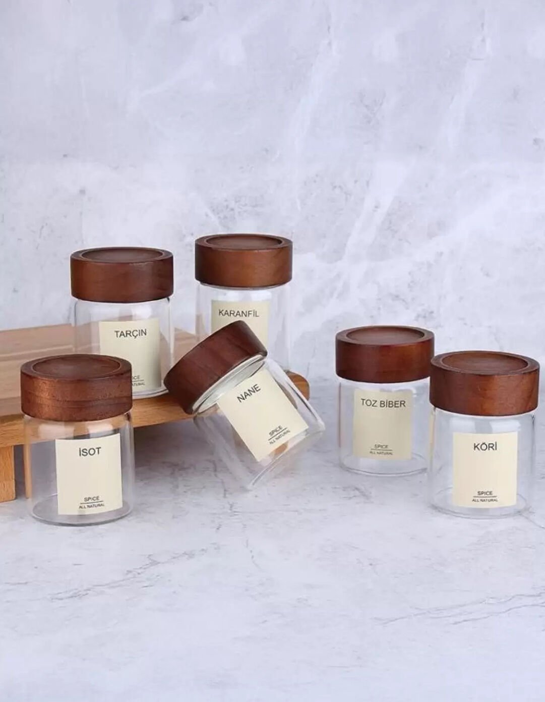 70911 6LI AKASYA 200 ML CAM BAHARATLIK