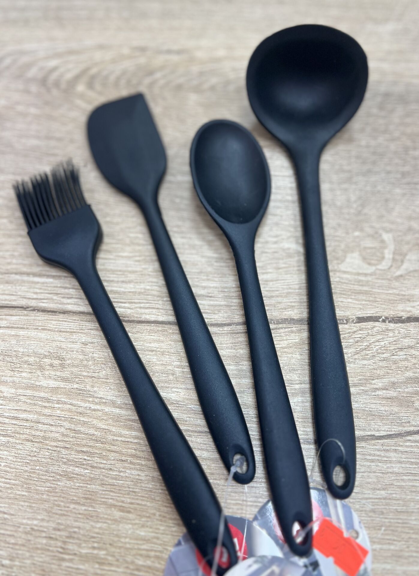 MİNİK 4lü Sos Kepçe Siikon Set