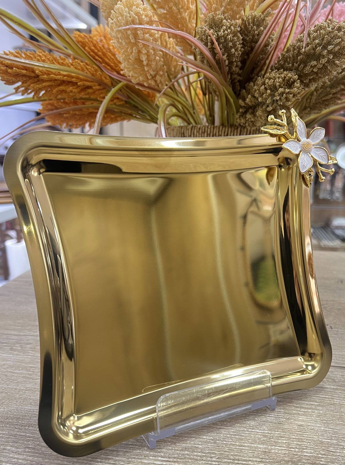 DGN-PAPATYA İTALYAN GOLD TEPSİ 20*18cm