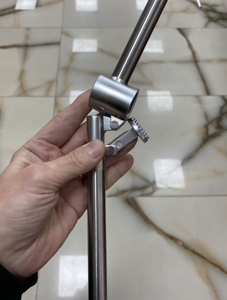 Lüks Krom Sarımsak Ezici