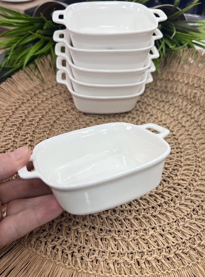 POR-7206 PURE CARMEN 12,5 CM  KARE  DERİN TABAK