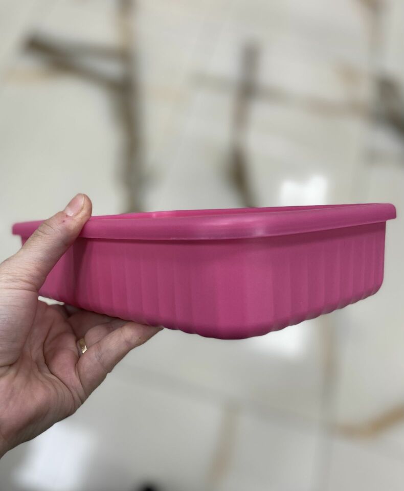 2100ml  Dikdörtgen saklama kabı