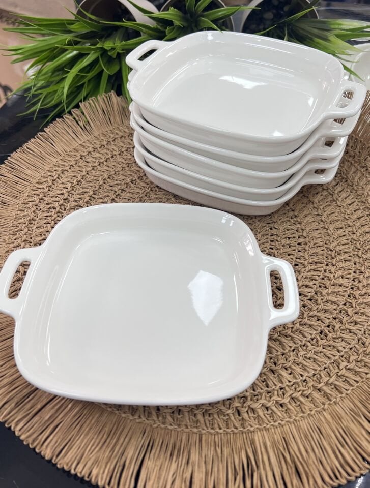 POR-7211 PURE CARMEN 18 CM KARE  BASIK TABAK