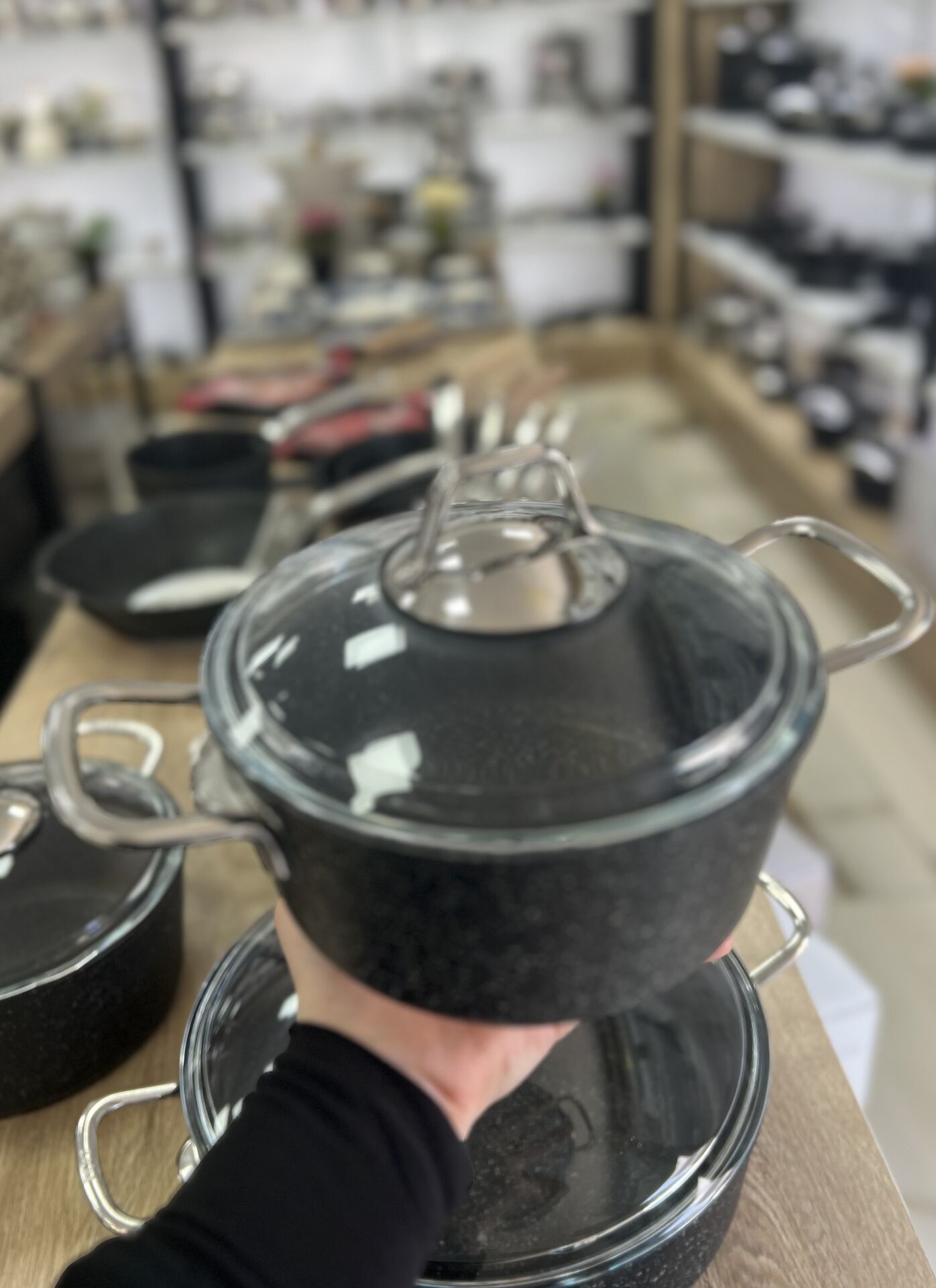 Falez Blackline 18 cm Derin Tencere