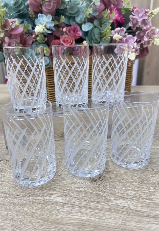 KRİSTAL CAM 6lı KAHVE YANI 150ml