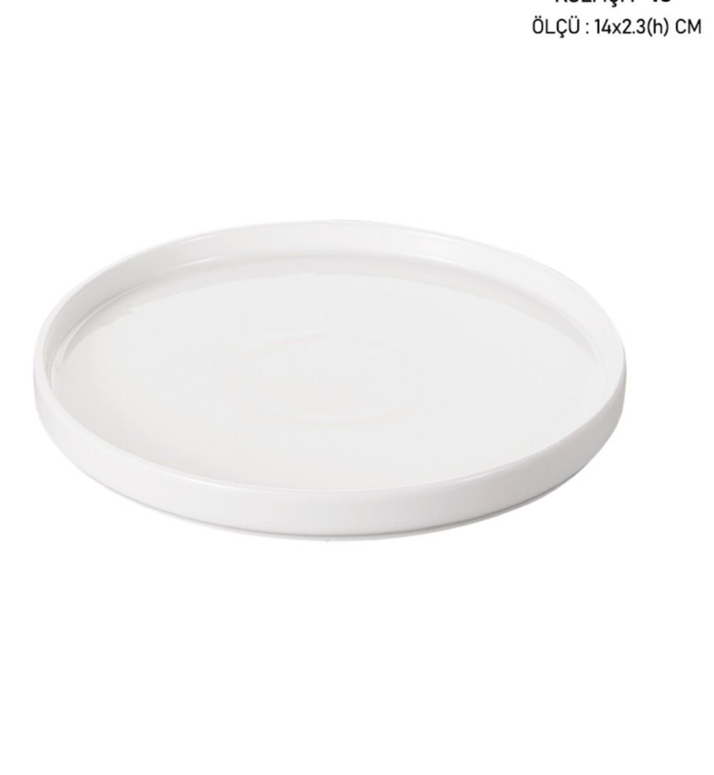 POR-1909 YUVARLAK SUNUM TABAĞI 14CM (6ADET)