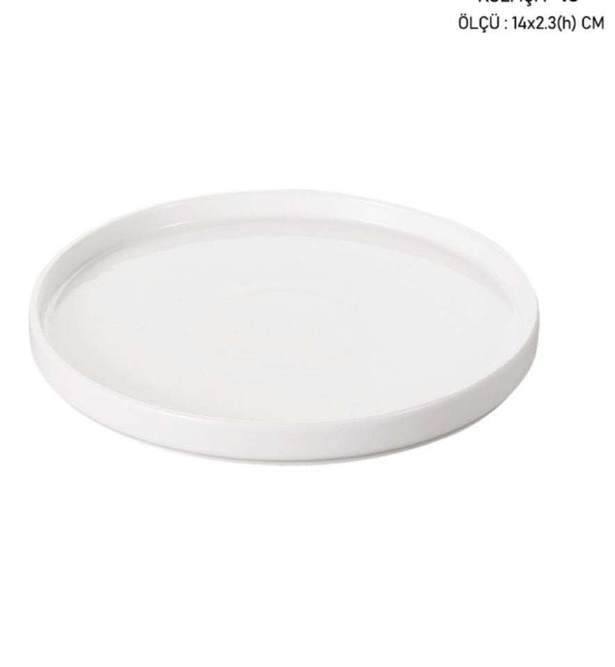POR-1909 YUVARLAK SUNUM TABAĞI 14CM (6ADET)