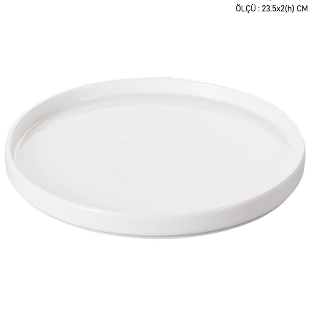 POR-1908 YUVARLAK SUNUM TABAĞI 23CM (3ADET)