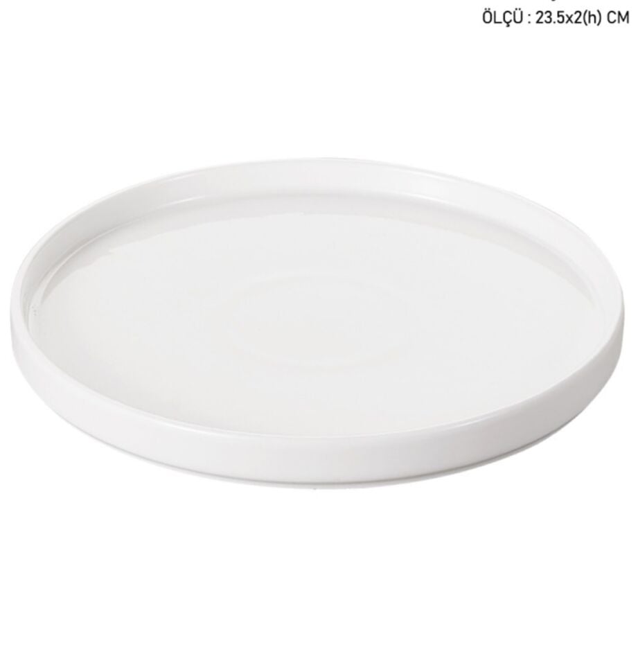 POR-1908 YUVARLAK SUNUM TABAĞI 23CM (3ADET)