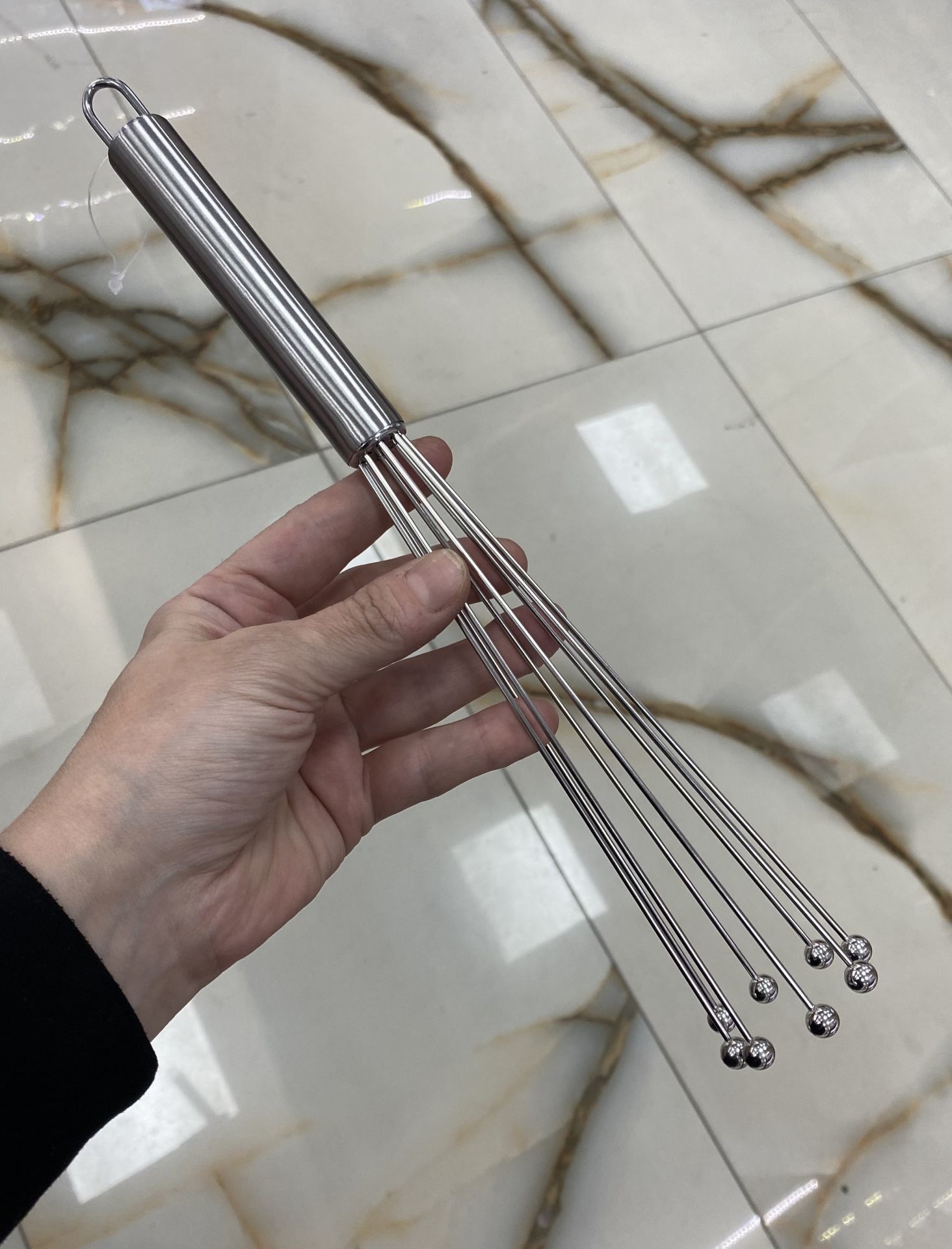 Ayarlanabilir Paslanmaz Metal Boncuk Çırpıcı