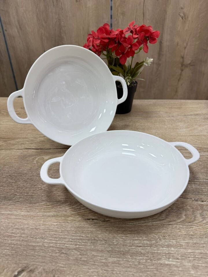POR-25079 KULPLU SUNUM TABAĞI 24x19cm (2 Adet)