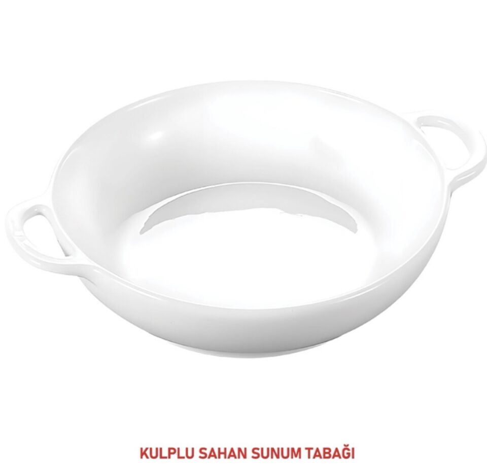 POR-25079 KULPLU SUNUM TABAĞI 24x19cm (2 Adet)