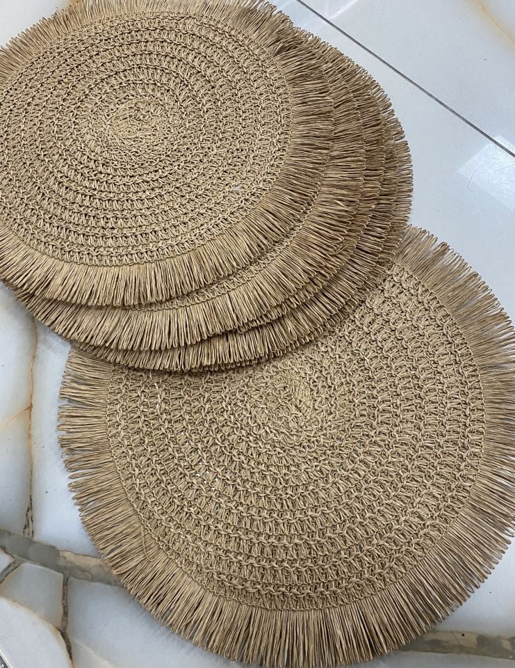 Acar Püsküllü 38cm 6 Adet Supla Servis