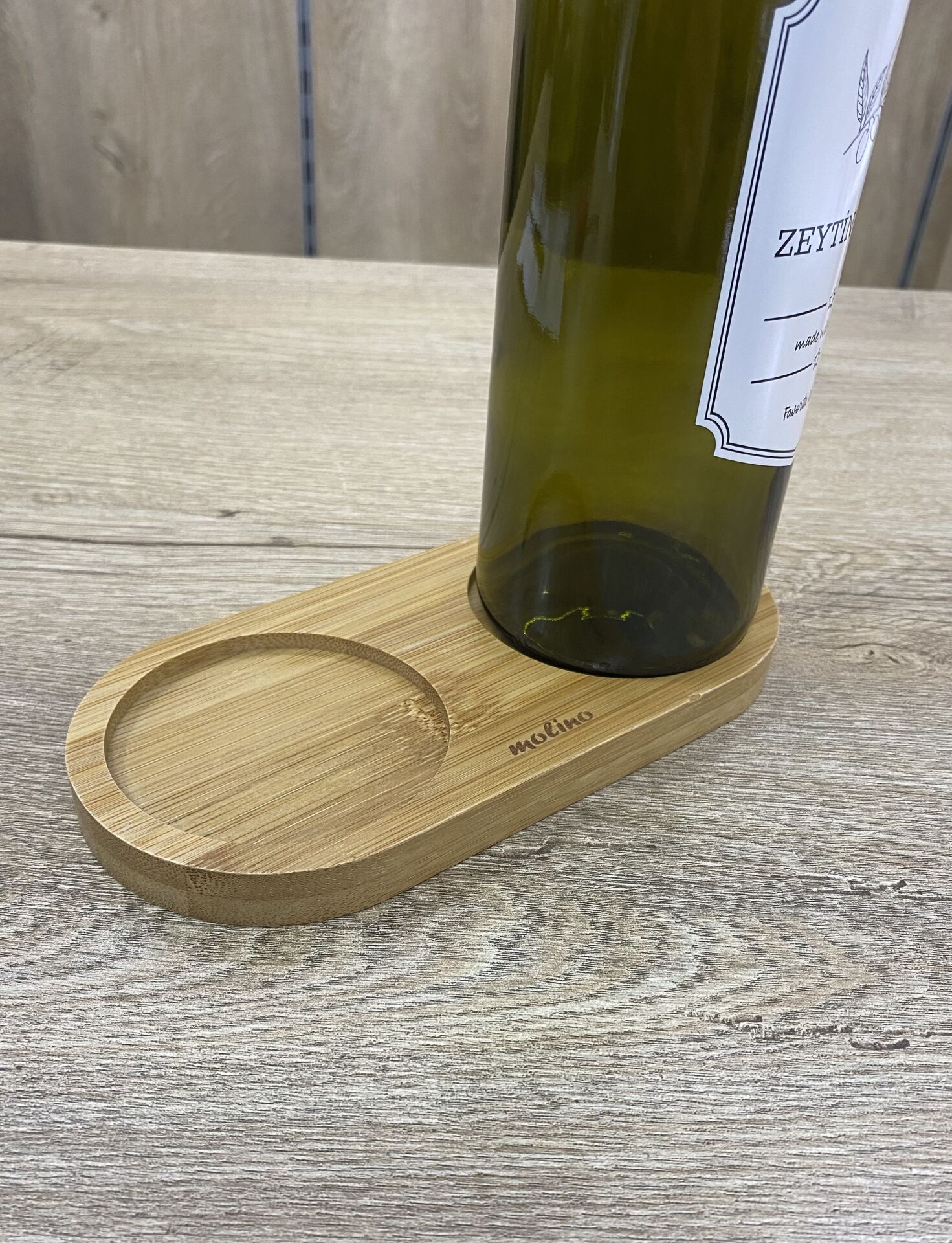 Bambu Bölmeli Yağdanlık Altı