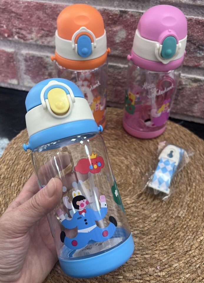 D-2408 DİLLER 520 ML PİPETLİ MATARA Pembe