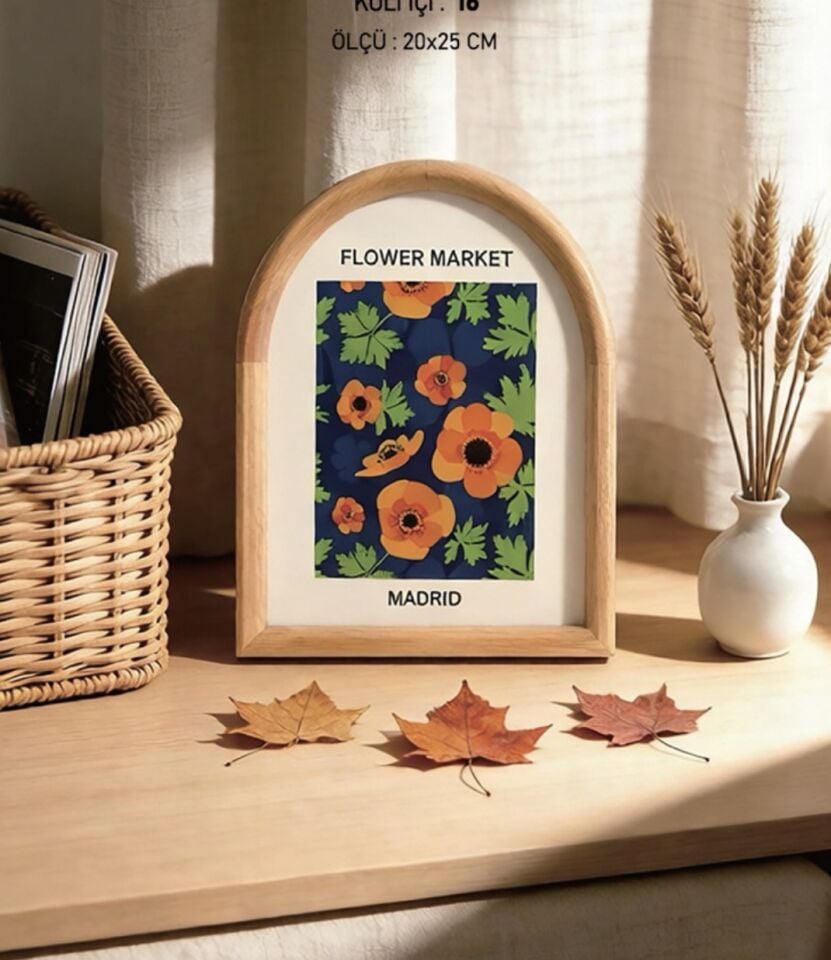 20x25cm  DEKORATİF BAMBU ÇERÇEVE (cer207)CHESSY