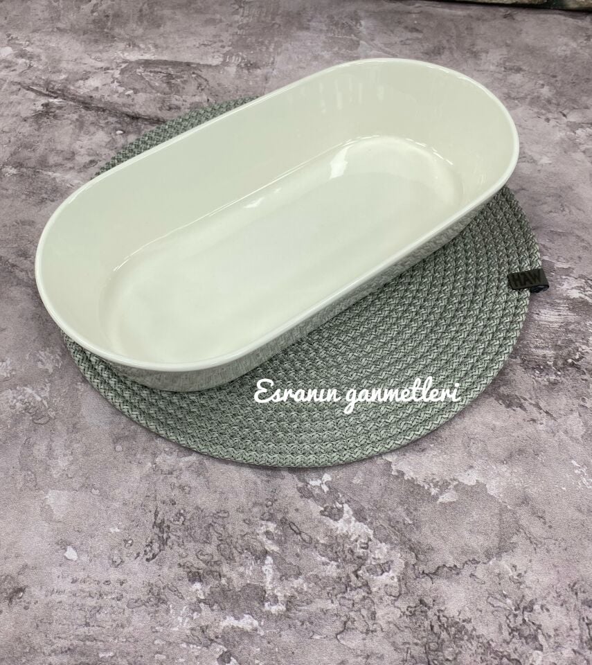 SCT-0863 Porselen Baton Model Büyük Orta Servis