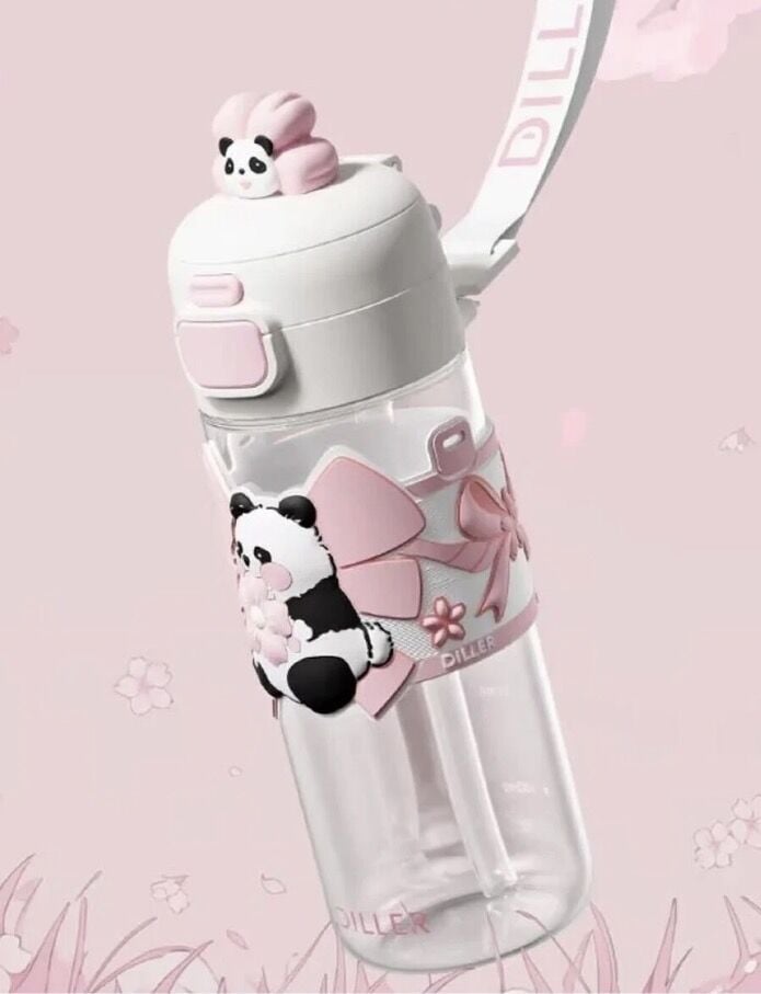 D2517 600 ML TRİTAN PANDALI MATARA