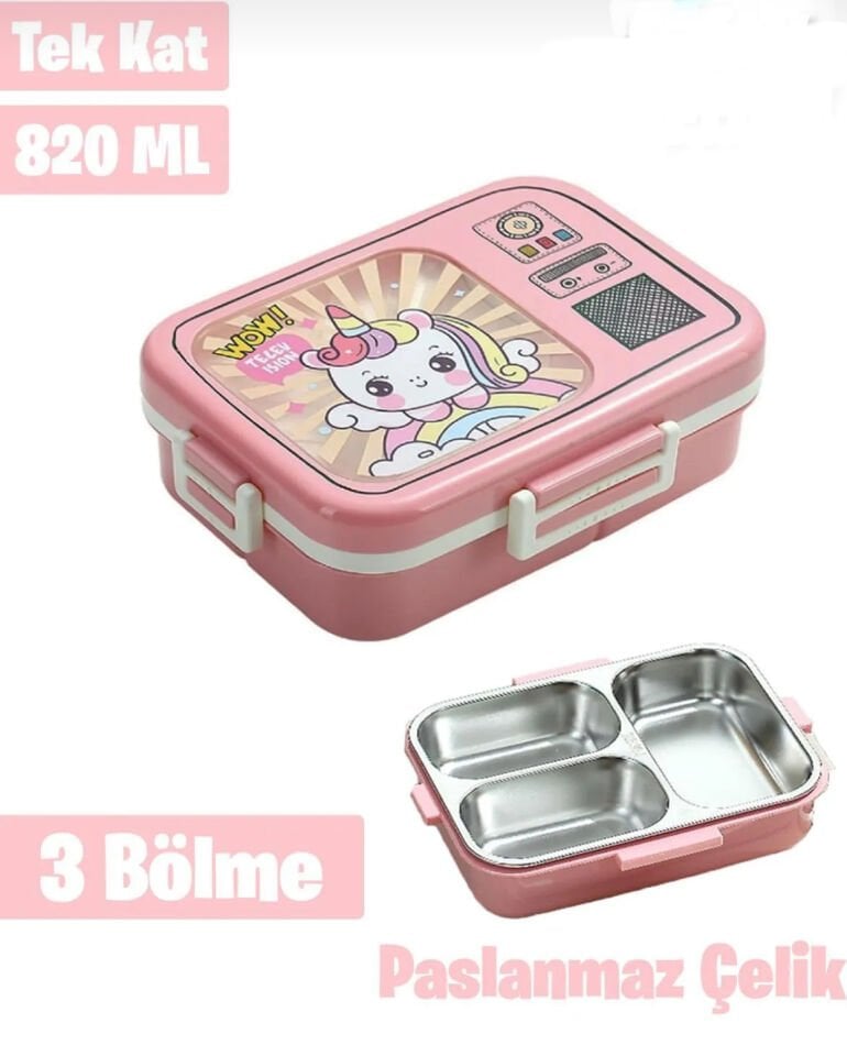 BL-10283 ÇELİK LUNCHBOX (750ML)