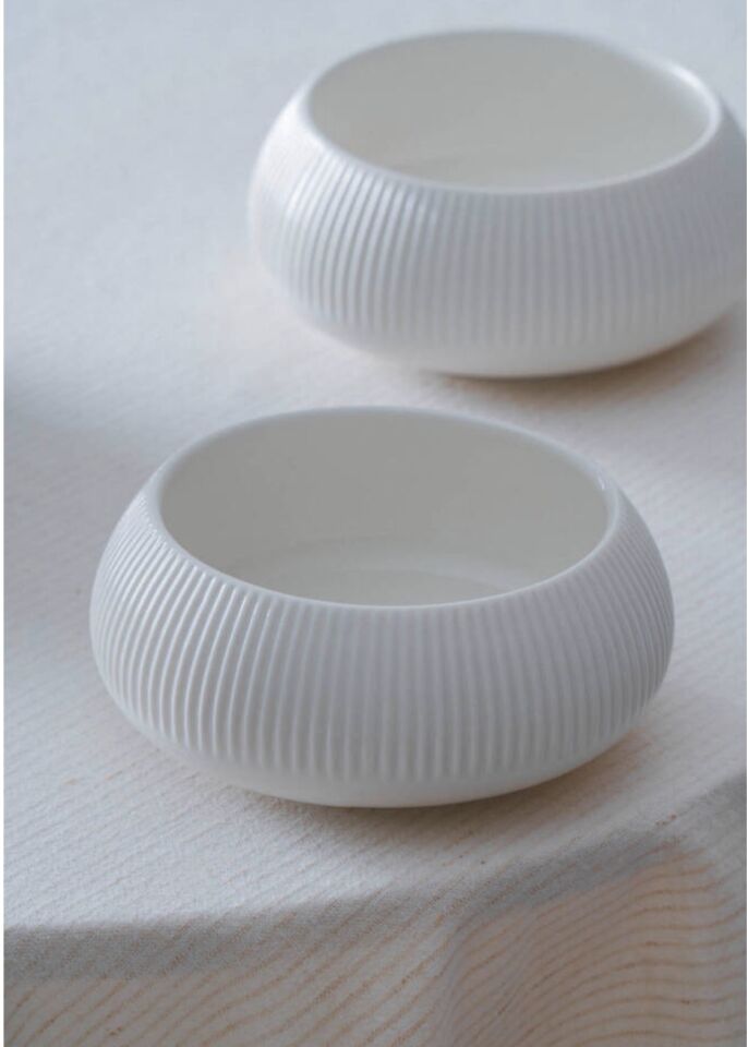 JEA-8334 BIANCO LINEA YUVARLAK 6lı KASE (9*5cm)