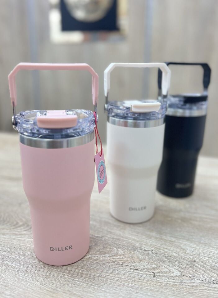MLH-9168  620ML TEK KAPAK ÇİFT İÇİMLİ ÇELİK TERMOS