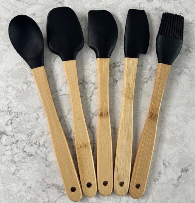 5Lİ SİLİKON SİYAH SET (1107)