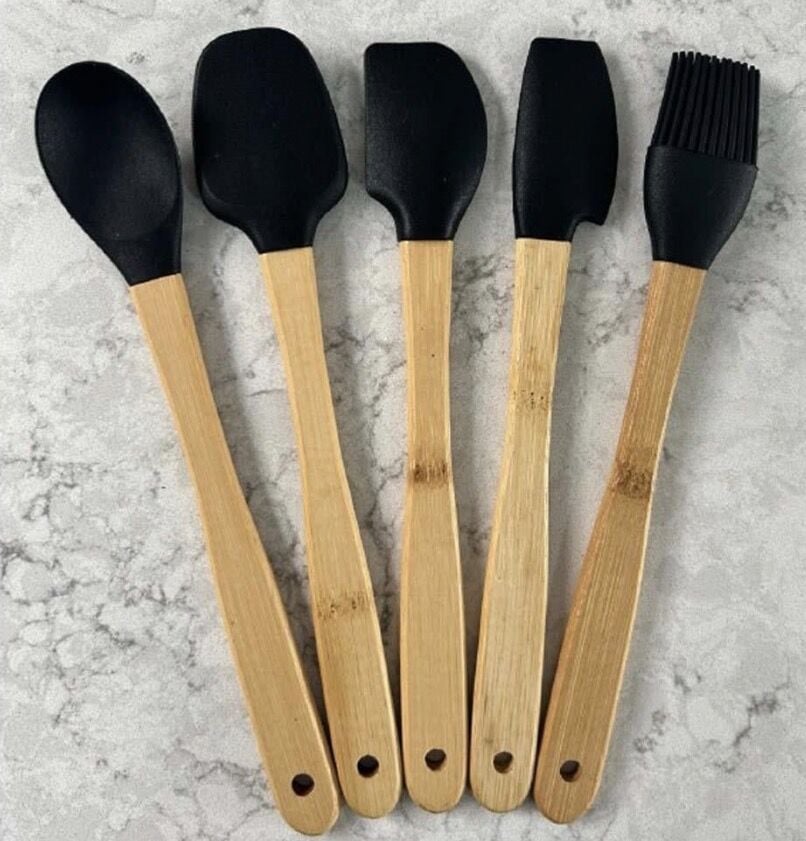 5Lİ SİLİKON SİYAH SET (1107)