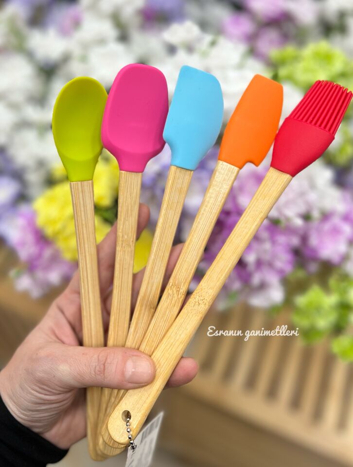 5Lİ RENKLİ SİLİKON SET