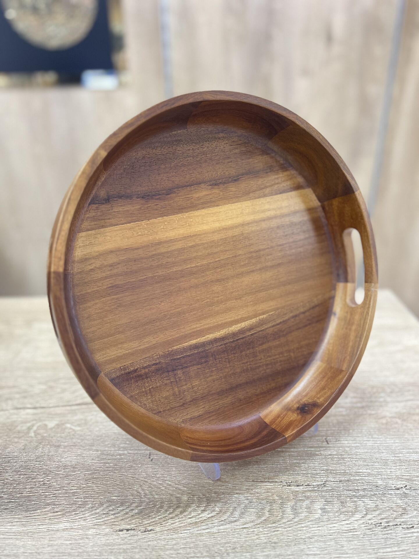 1.KALİTE AKASYA 33 CM AKASYA TEPSİ (7B282)