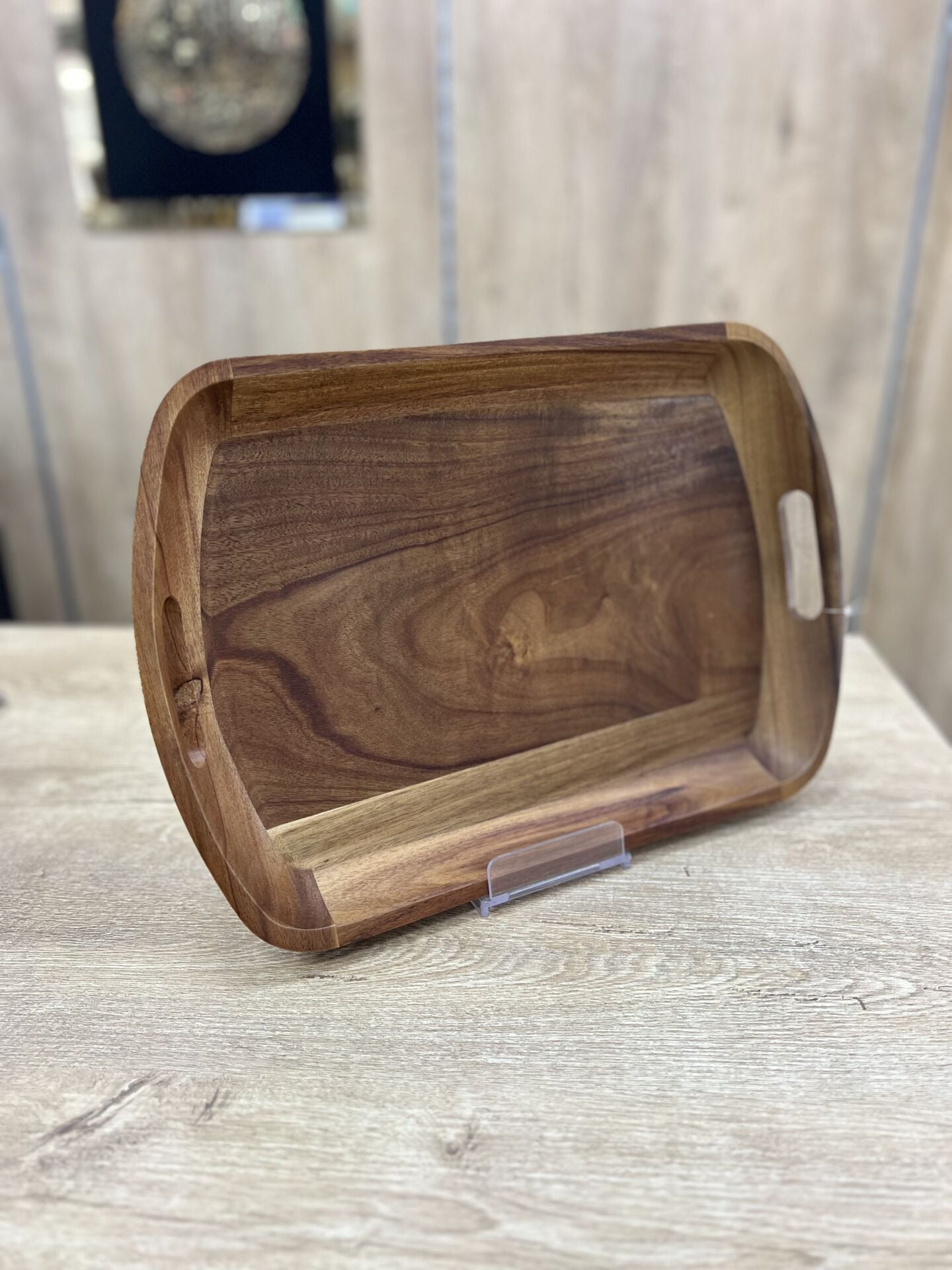 1.KALİTE AKASYA TEPSİ 43X30 CM (7B280)