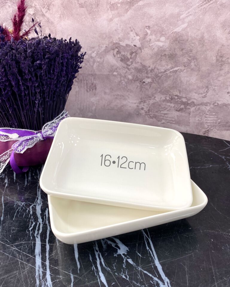 16-12cm Derin Kayık Tabak 3ADET -hro-7465