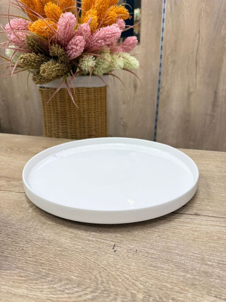 POR-1916 PORSELEN 30CM  DÖNER SUNUMLUK (1Adet)