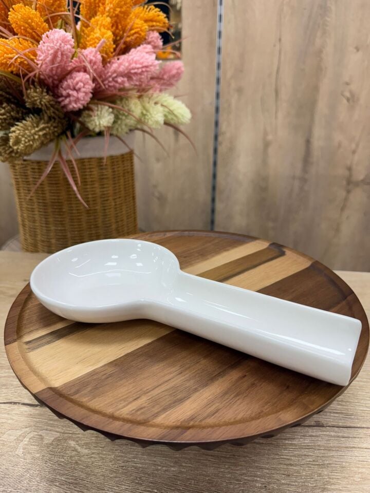 POR-1920 PORSELEN KİRLİ KAŞIKLIK 24X8 CM