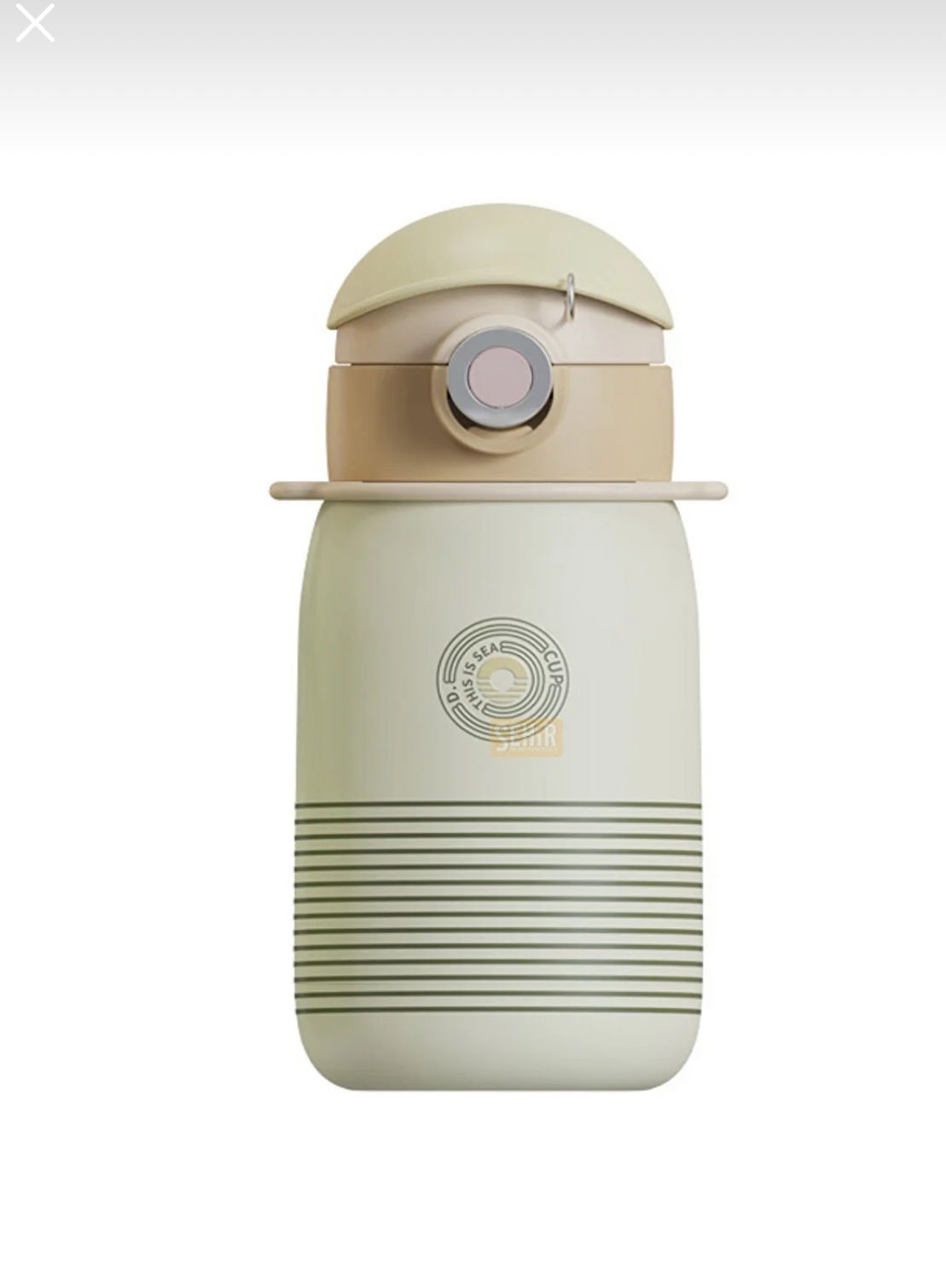 CS-03 500ml Koleksiyon İpli Pipetli Çelik Termos Matara