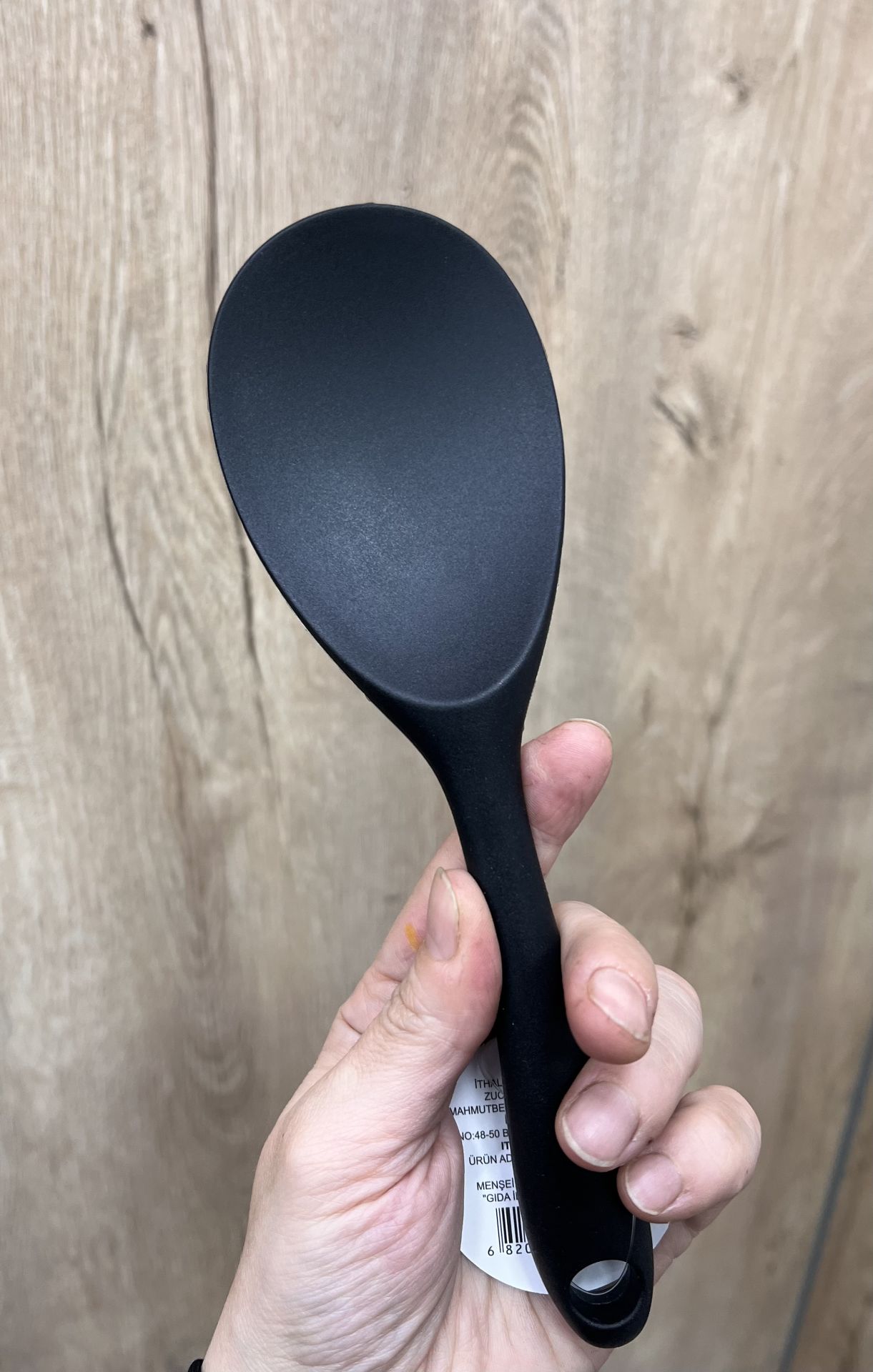 İçi Sert Destekli Silikon Pilav Kaşığı