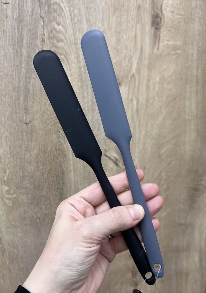 İçi Sert Destekli Silikon Pasta Spatulası