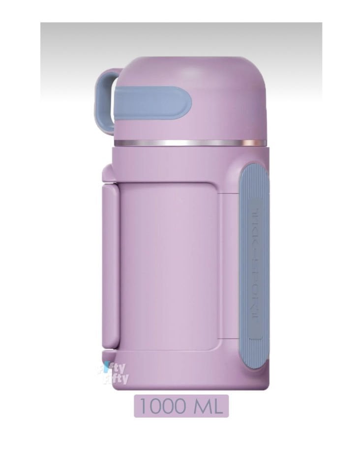 1 Litre Özel Tasarım Kupa Kapak Çelik Termos
