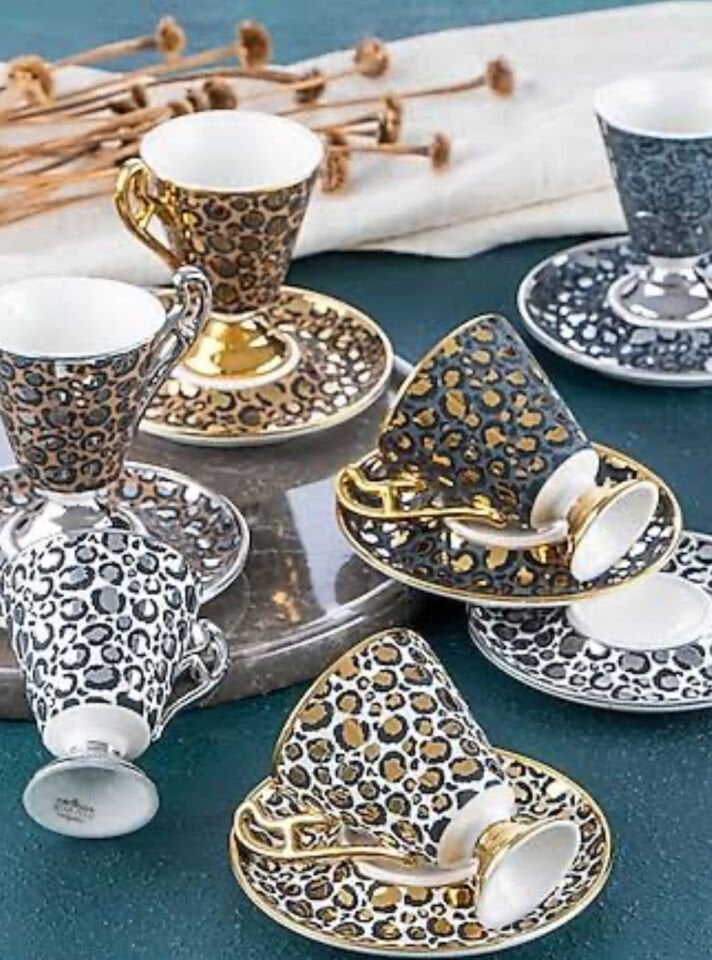 HXF-5098 TALIANA 6LI KAHVE FİNCAN TAKIMI