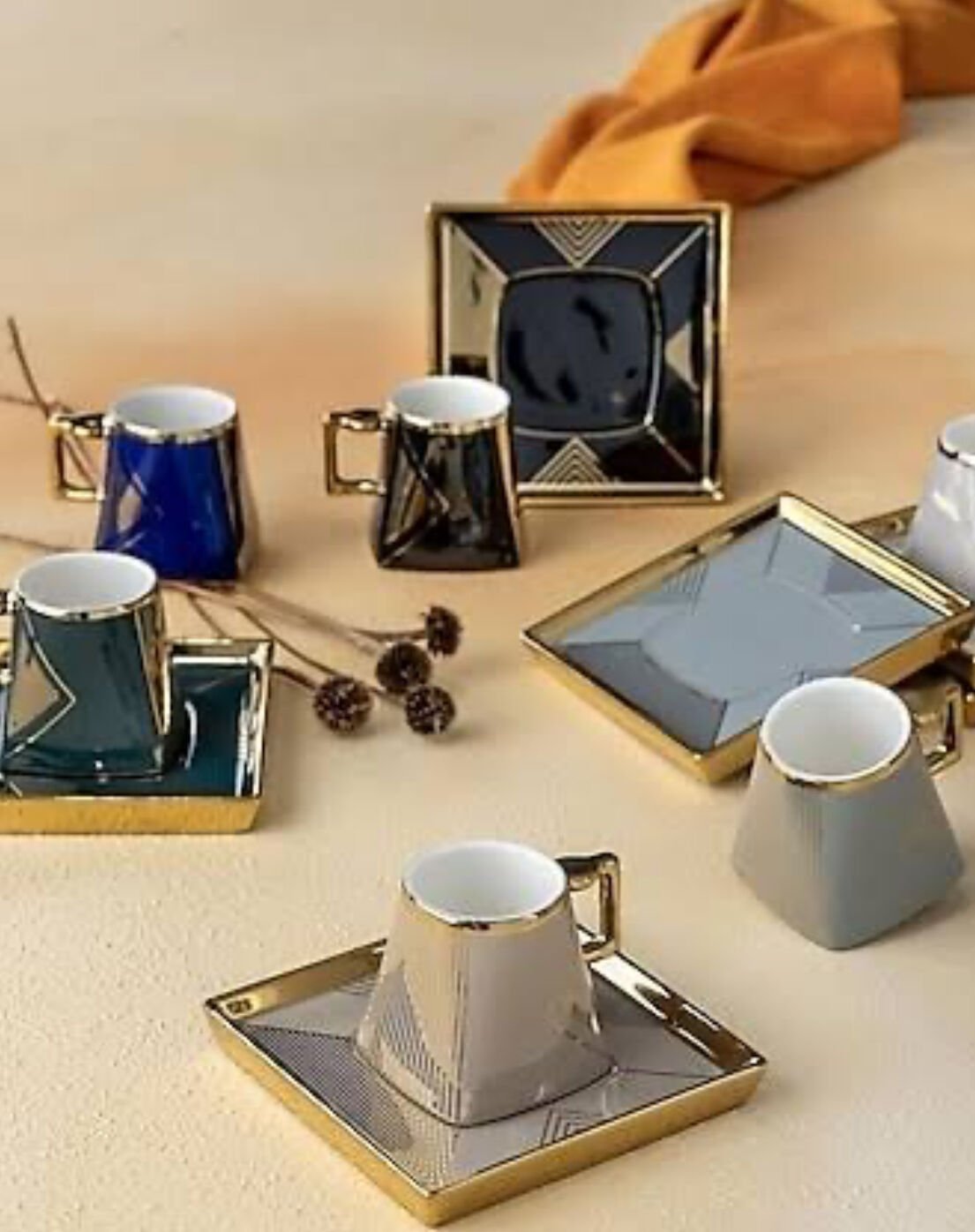 HXF-8425  ROSETTA FİNCAN TAKIM