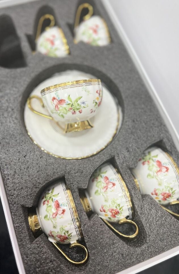 HXF6547- MİLLER 6 KİŞİLİK FİNCAN TAKIMI