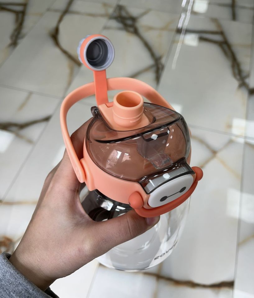 B1059- Rovco 1Litre Çift İçimli Tritan Matara
