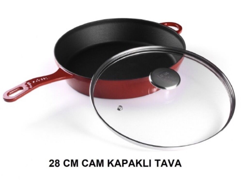 LOTUS-28CM DEMİR DÖKÜM TAVA