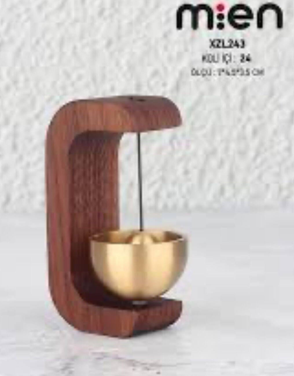 DEKORATİF ZİL  (ölçüsü görselde)