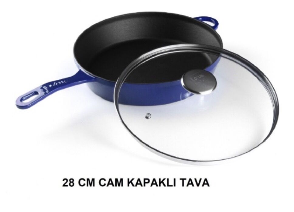 LOTUS-28CM DEMİR DÖKÜM TAVA